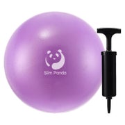 Gymnastikball 23-25cm Klein Pilates Yoga Fitness Purple+Pump 1 St