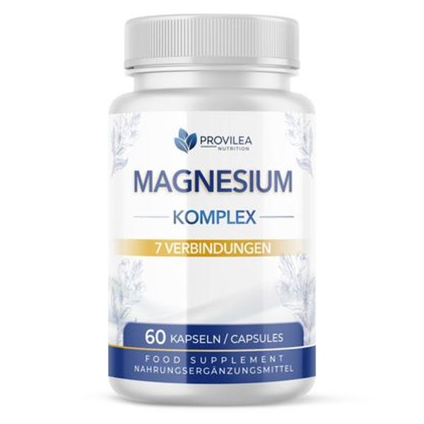 Provilea Magnesium Komplex Testsieger - 7-fach Hochdosiert 60 St