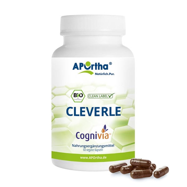 APOrtha® Cleverle mit Bio Cognivia™- 60 vegane Kapseln 60 St