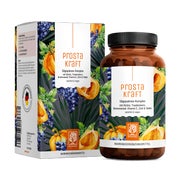 Sägepalmen-Komplex mit Kürbis, Traubenkern, Brennnessel, Vitamin E, Zink & Selen - PROSTAKRAFT - 120 vegane Kapseln - NATURTREU® 120 St