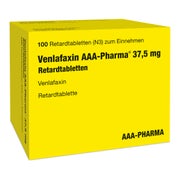 Venlafaxin Aaa-pharma 37,5 mg Retardtabl 100 St