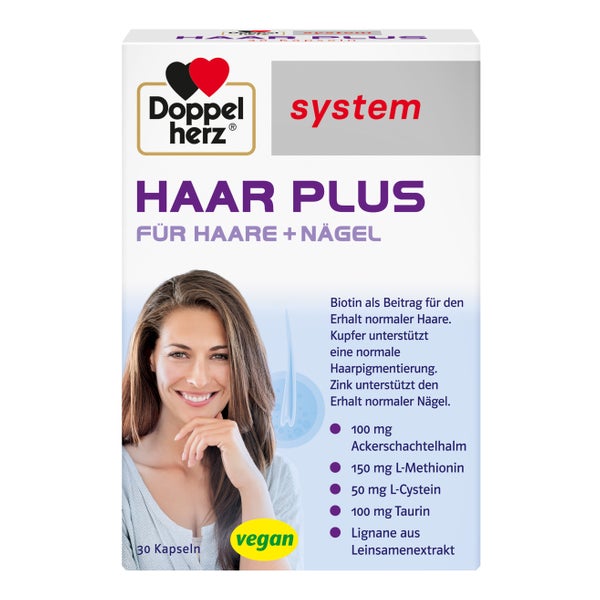 Doppelherz Haar Plus system Kapseln 30 St