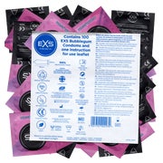 Produktabbildung: «Bubblegum» - 100 transparente Kondome mit Kaugummi-Aroma (100 Kondome) 100 St