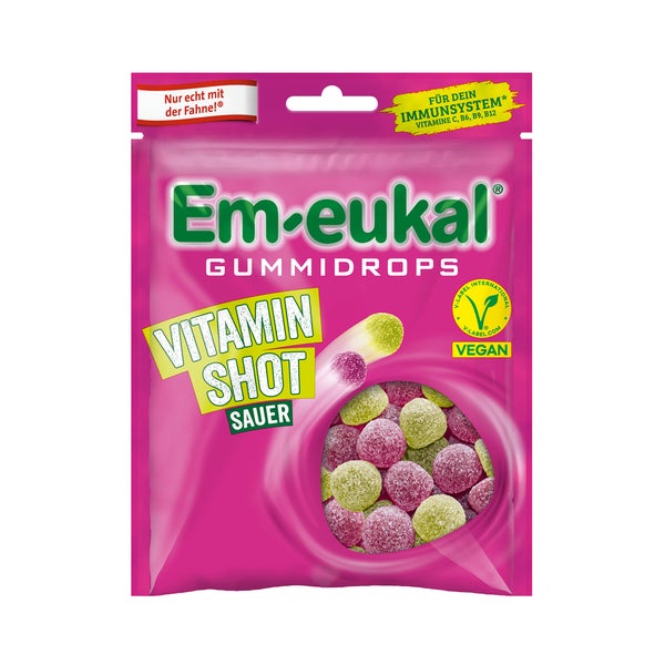 Em-eukal Gummidrops Vitamin Shot Vegan Zh. 90 g