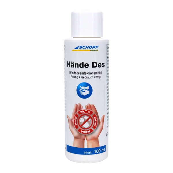 Schopf Hände Des flüssiges Händedesinfektionsmittel - 100 ml 1 St