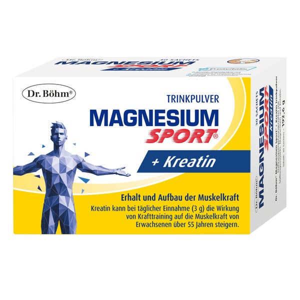 Dr. Böhm Magnesium Sport + Kreatin Granulat 30 St