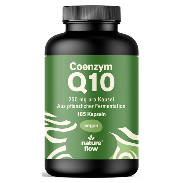 Coenzym Q10 250 mg - 185 Kapseln - Nature Flow 185 St