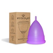 Ecoroyal Menstruationstasse in 2 Größen - Lila - B