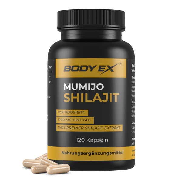 Body Ex® Mumijo Shilajit Kapseln, hochdosiert 74 g