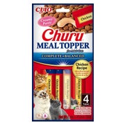 INABA Meal Topper Chicken 4x14 g cremiger Hühnerfleischzusatz für Katzenfutter 0,056 kg