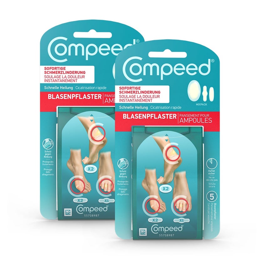 Compeed Blasenflaster Doppelpack 2X5 St
