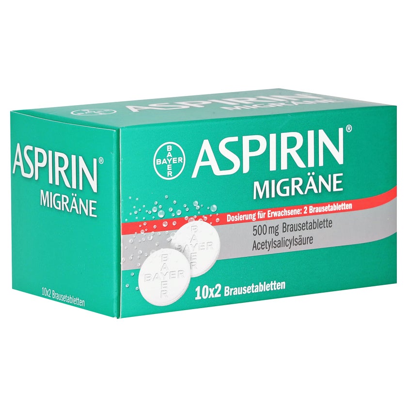 Aspirin MigrÄne 500 Mg Brausetablette 2X10 St