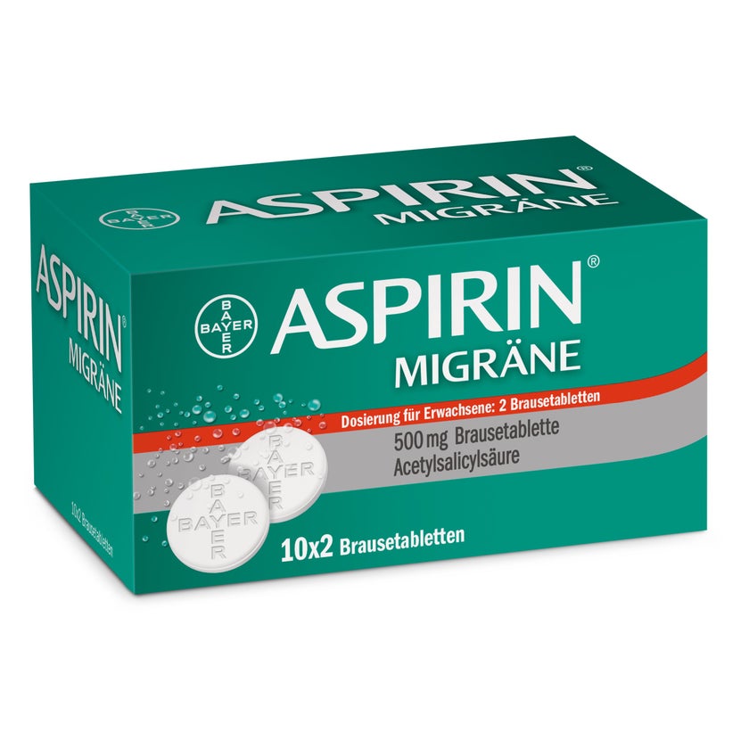 Aspirin® Migräne Brausetabletten 2X10 St