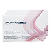 Blutgruppen Schnelltest 3-pack - Blutgruppe Test - Blutgruppen Bestimmen Schnelltest - The Tester 1 St