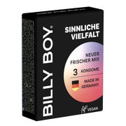 Sinnliche Vielfalt – 3 gemischte Kondome in Farben und Düfte (3 Kondome) 3 St
