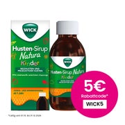 Produktabbildung: WICK Husten-Sirup Natura Kinder ab 1 Jahr 140 ml