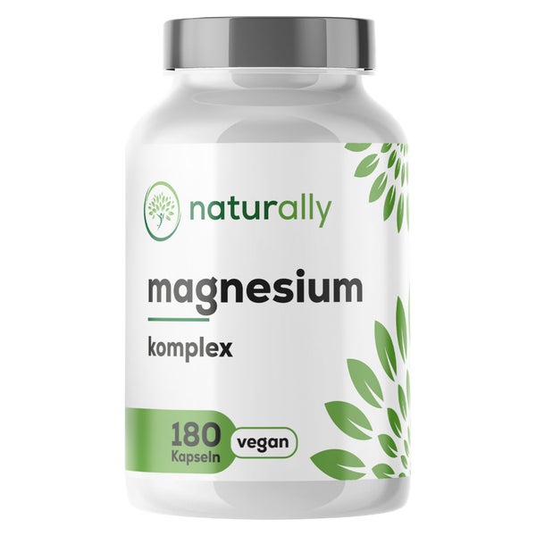 naturally Magnesium 4-fach-Komplex Kapseln 180 St
