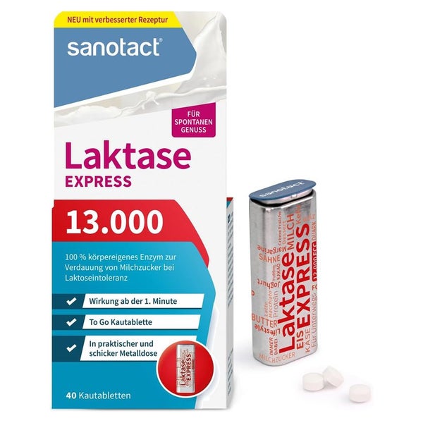 sanotact Laktase 13.000 EXPRESS Tabletten 40 St