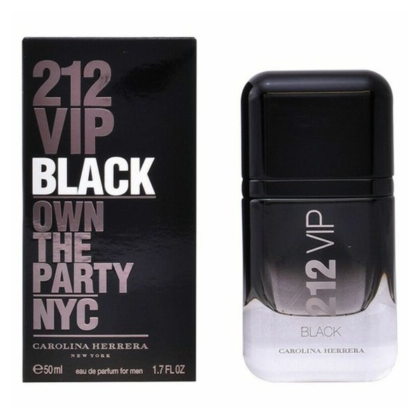 Carolina Herrera 212 Vip Black Men Eau De Parfum Spray 50ml 0,05 l