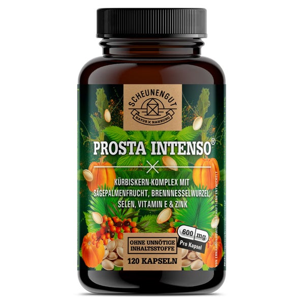 Scheunengut® PROSTA INTENSO Prostata Kapseln mit Kürbiskern 120 St