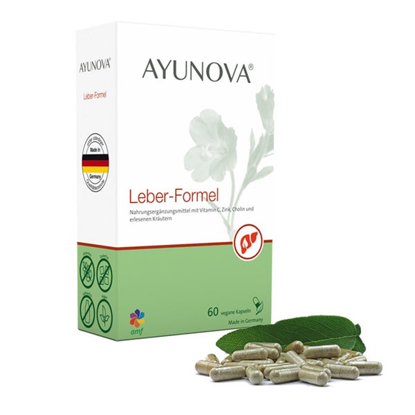 Ayunova Leber-formel Kapseln 60 St