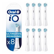 Oral-B iO Ultimative Reinigung Aufsteckbürsten für elektrische Zahnbürste, Briefkastenfähige Verpackung, 8 Stück 1 St