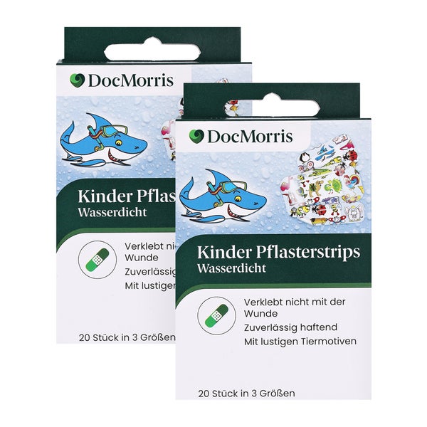 DocMorris Kinder Pflasterstrips Duo 2X20 St