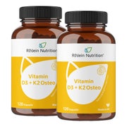 Produktabbildung: Sparset Vitamin D3+K2 Osteo 2X120 St