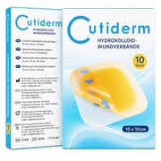 Cutiderm Hydrokolloid Wundauflagen steril 10cm x 10cm 10 St