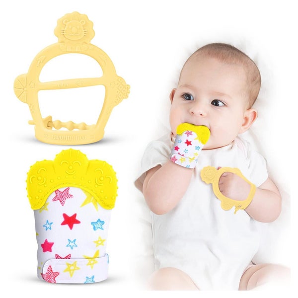 Beißring Baby Spielzeug Zahnungshilfe BPA Frei 1 St