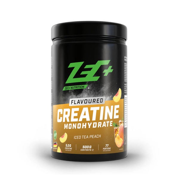 ZEC+ FLAVOURED CREATINE MONOHYDRATE 500g Iced Tea Peach 500 g