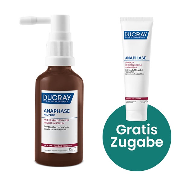 Ducray ANAPHASE NEOPTIDE Anti–Haarausfall– & Wachstumsserum 2X50 ml