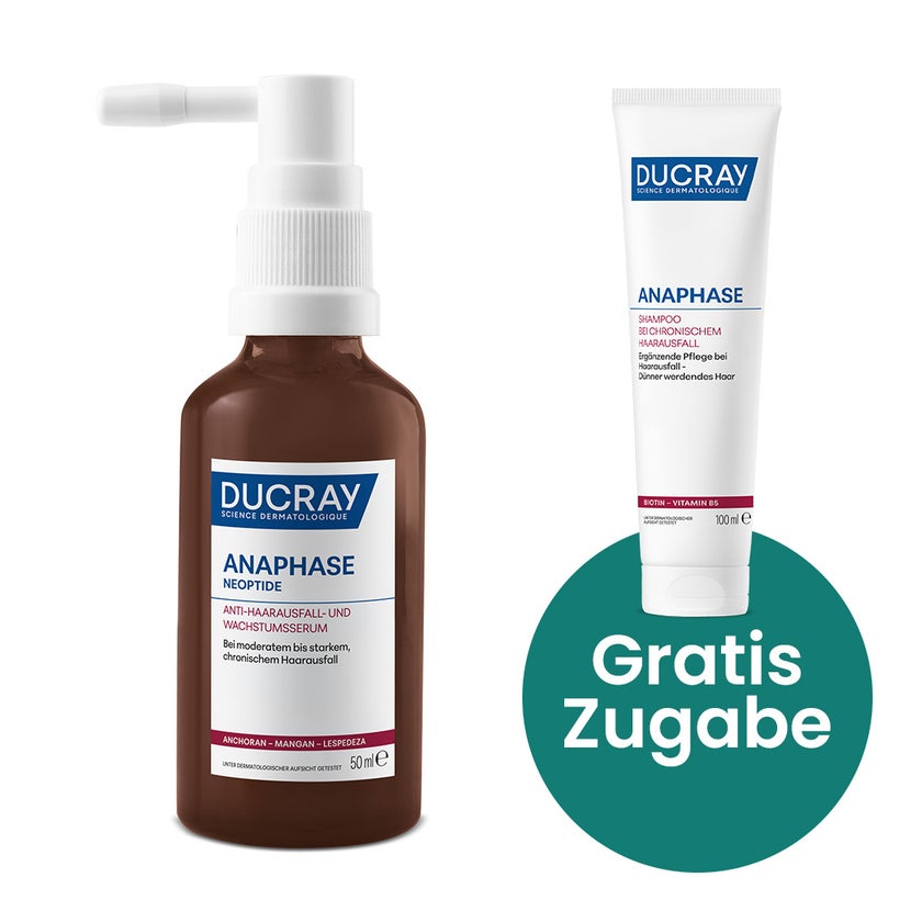 Ducray ANAPHASE NEOPTIDE Anti–Haarausfall– & Wachstumsserum 2X50 ml