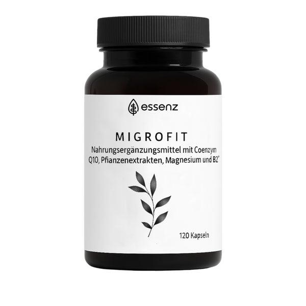 ESSENZ MigroFit – Magnesium, Vitamin B2 & Q10 120 St
