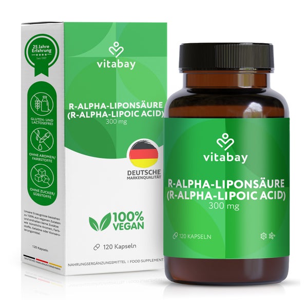 Vitabay R-Alpha-Liponsäure 300 mg 120 St
