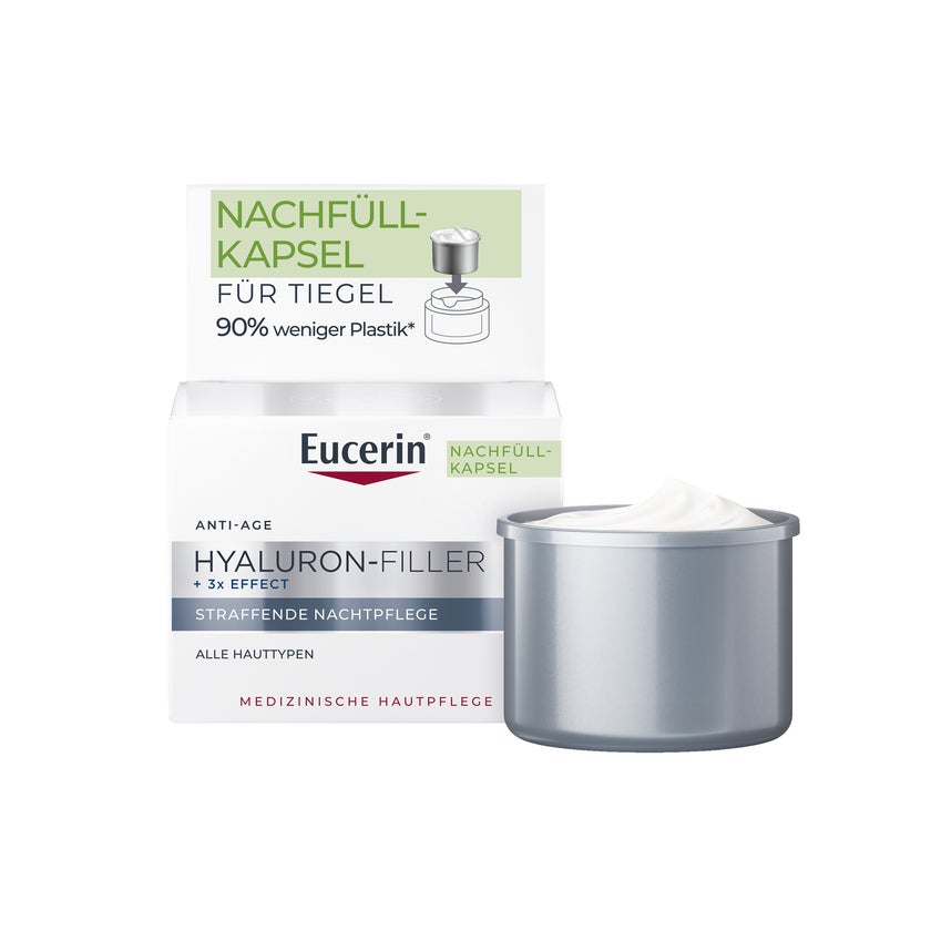 Eucerin Hyaluron-Filler + 3x Effect Straffende Nachtpflege Refill 50 ml