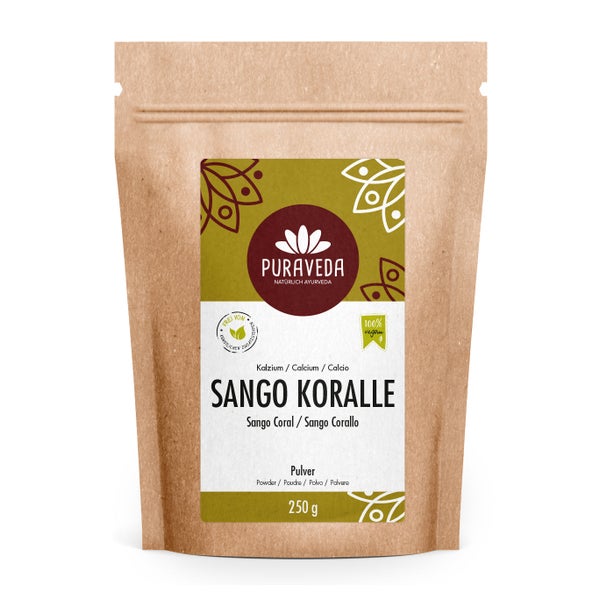 Puraveda Sango Meereskoralle Pulver 250 g