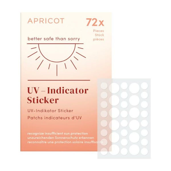 Apricot Uv Indicator Sticker 72 St