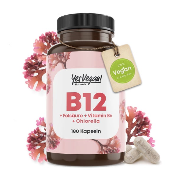 Vitamin B Komplex hochdosiert, B12 Methylcobalamin 180 St 1 x 180 St