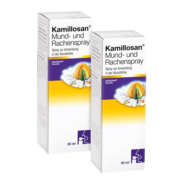 Kamillosan® Mund- und Rachenspray Doppelpack 2X30 ml