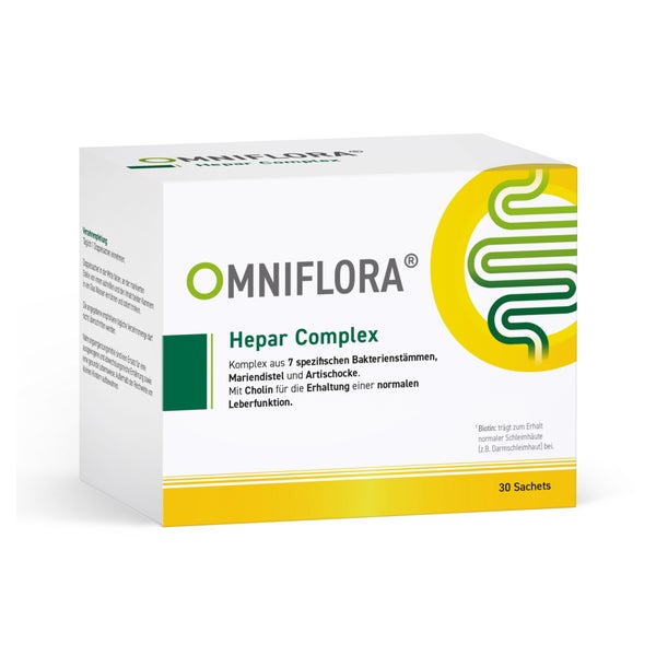 Omniflora Hepar Complex M.cholin Glutenfr.sachets 30 St