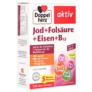 Produktabbildung: Doppelherz Jod+folsäure+eisen+b12 Tablet 150 St