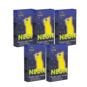 «Neon» Leuchtkondome für fluoreszierendes Vergnügen (30 Kondome) 30 St