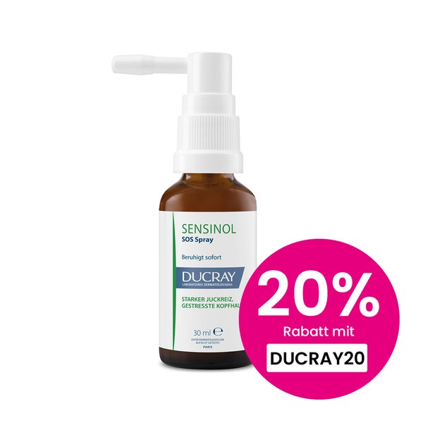 Ducray Sensinol Sos Spray Bei Juckreiz 30 ml