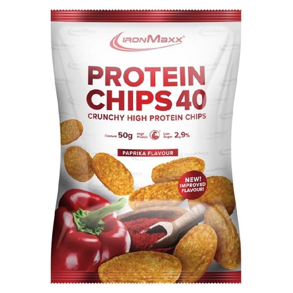 Ironmaxx Protein Chips 40 Hot Chili