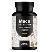 Maca 20:1 Extrakt 8000mg - 240 Kapseln - Bloom Naturals 240 St