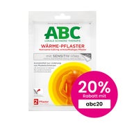Produktabbildung: Abc Wärme-pflaster Sensitive-vlies Hansaplast Med 2 St