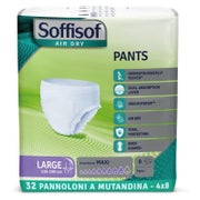 Soffisof Inkontinenz Pants Maxi L, Windelhosen für Erwachsene 32 St