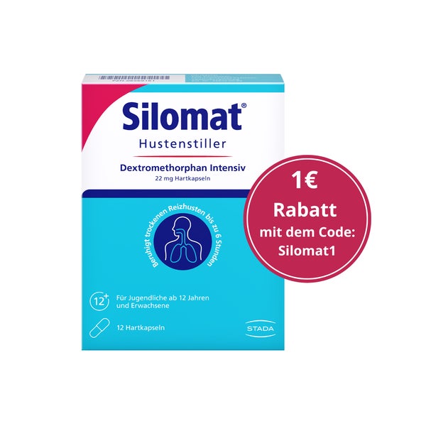 SILOMAT Hustenstiller Hartkapseln 12 St