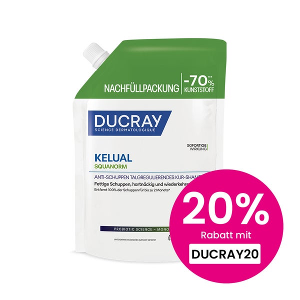 Ducray Kelual Squanorm Anti-schuppen Shamp.fet.ref 400 ml